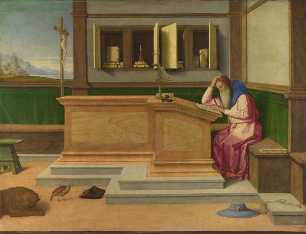 Catena St Jerome in his Study